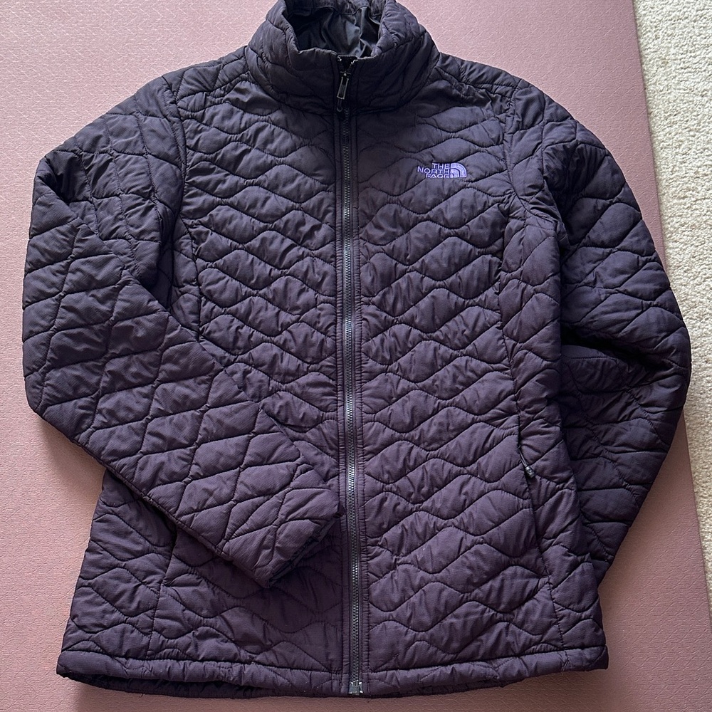 The North Face Women's Plum (Dark Purple) color Thermoball Jacket Size S